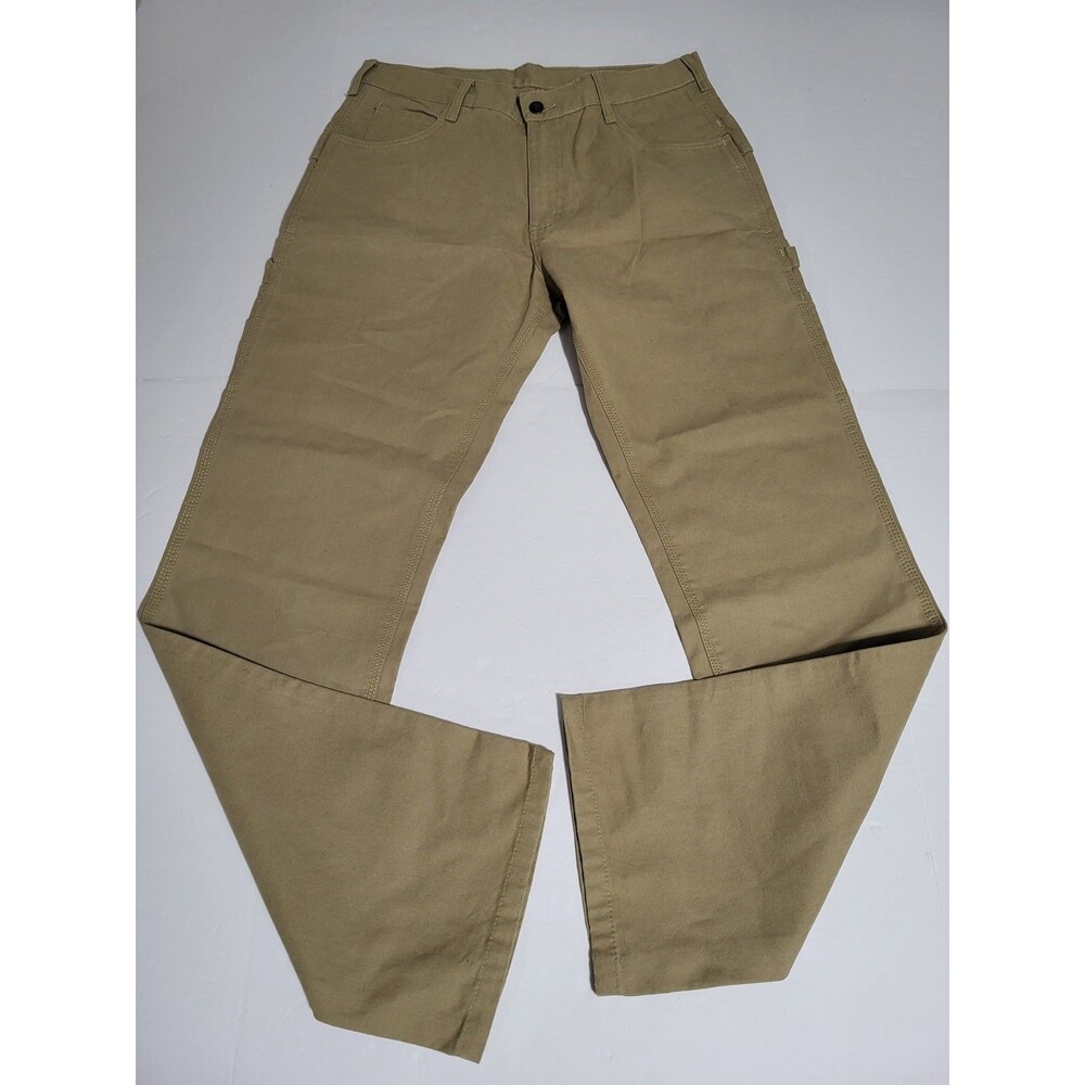 BERNE Relaxed Fit Work Wear Brown Size Men's 32x34 Carpenter Pants